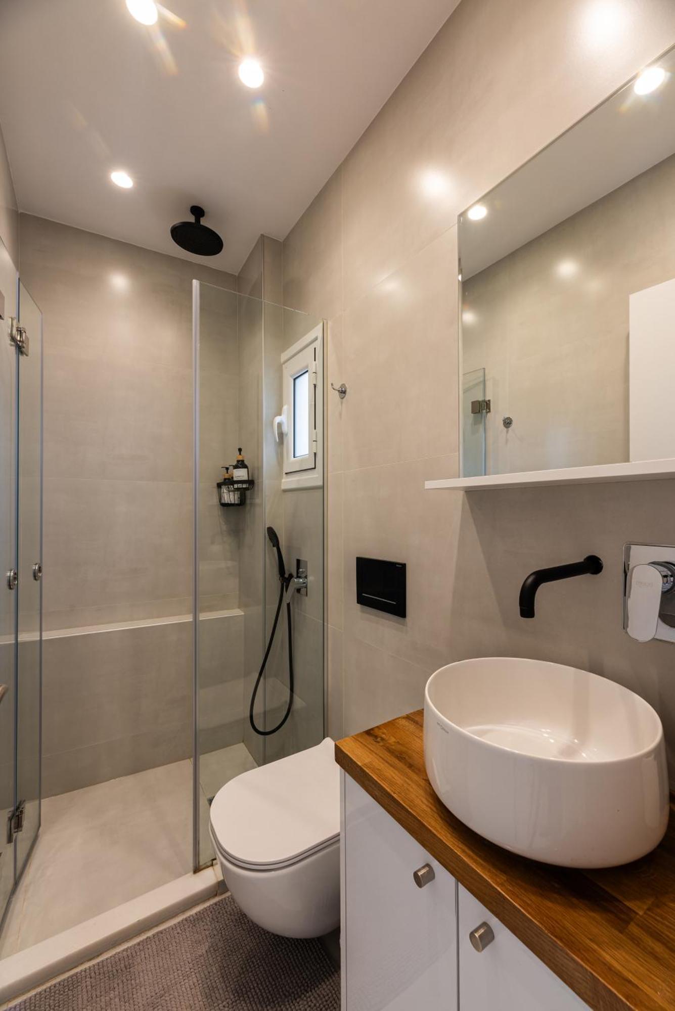 Modern Studio Apartment B Athens Luaran gambar